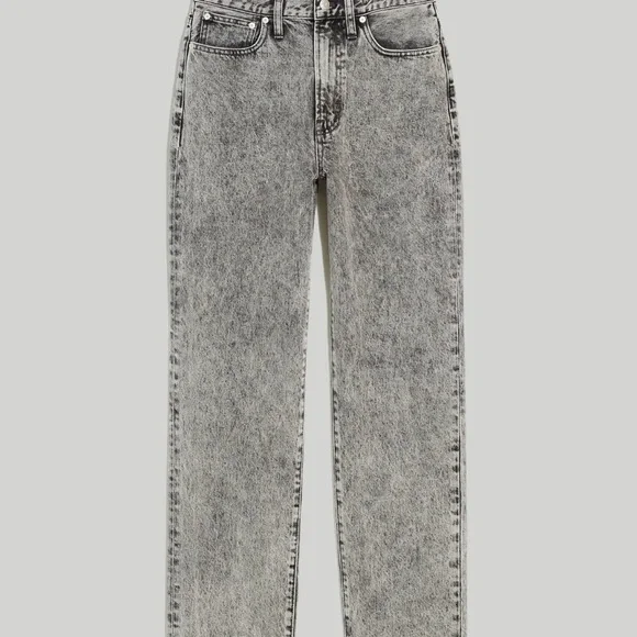 The Perfect Vintage Straight Jean in Acid Wash - Picture 11 of 13